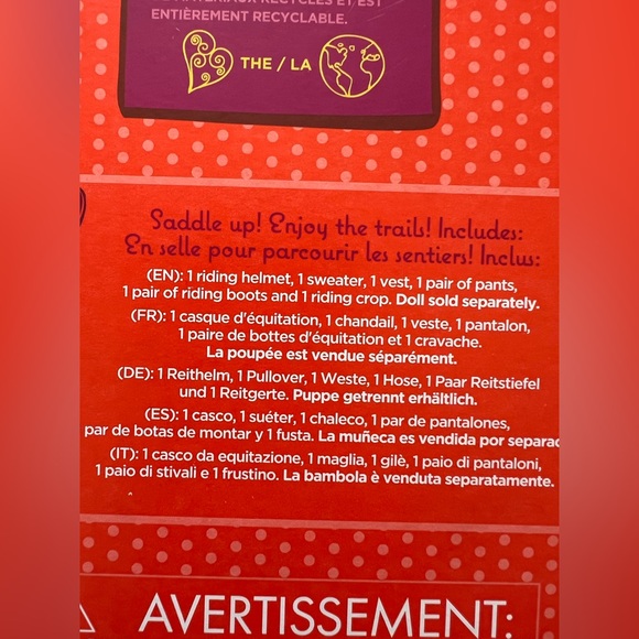 New in box Our Generation Riding Outfit Set horseback riding American girl - Picture 7 of 7